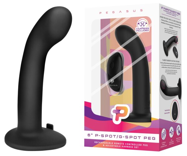 PEGASUS 6 P-Spot/G-Spot Peg & Harness Set