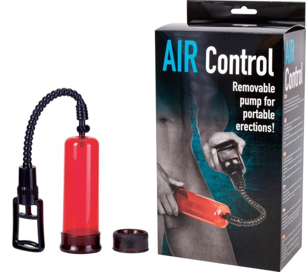Seven Creations Air Control Potenzpumpe rot 21cm