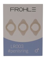 FRÖHLE Liebesringe 3er Set 26mm