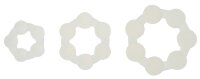FRÖHLE Liebesringe mit Kugeln 3er Set S/M/L