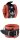 XX-DREAMSTOYS Leder-Handfessel rot/schw.