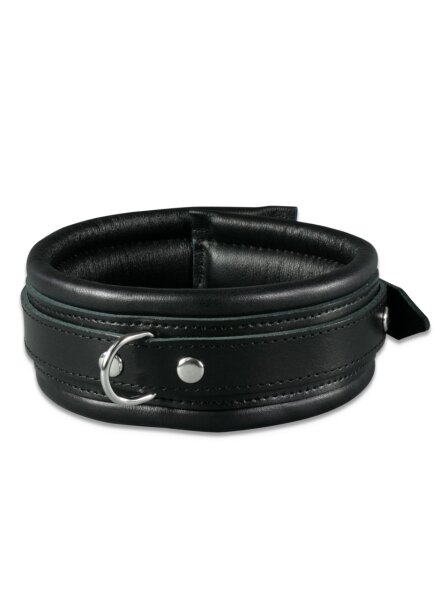 XX-DREAMSTOYS Leder-Halsfessel schwarz