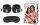 LUX FETISH Unisex Leatherette Cuffs - schwere Qualität