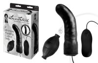 LUX FETISH 6 Inflatbale Vibrating Curved Dildo