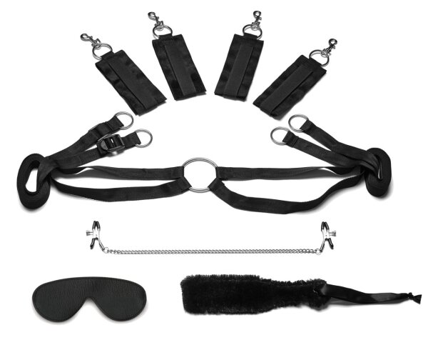 LUX FETISH Bedspreaders Fuzzy Lovers (4pc)