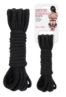 LUX FETISH Bondage Rope black 5M