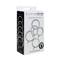 ElectraStim Solid Metal Cock Ring Set 5 sizes