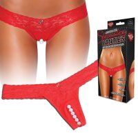HUSTLER Stimulating Panties red S/M