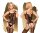PENTHOUSE LINGERIE Miss Curvy XL schwarz