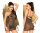 PENTHOUSE LINGERIE Bombshell M-L schwarz