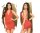 PENTHOUSE LINGERIE Earthshaker M-L rot