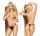 PENTHOUSE LINGERIE Classified M/L schwarz
