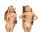 PENTHOUSE LINGERIE Dangerous darling L/XL weiss