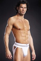BLUE LINE Performance Microfiber Jock Strap weiß...