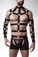 GREY VELVET MEN 4-teiliges Harness Set S-M
