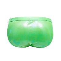 C4M Emerald Clip Tanga Brief Green Emerald L