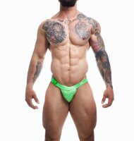 C4M Emerald Clip Tanga Brief Green Emerald XL