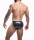 C4M Emerald Clip Tanga Brief Black Emerald M