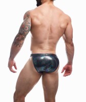 C4M Emerald Clip Tanga Brief Black Emerald L