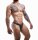 C4M Emerald Clip Tanga Brief Black Emerald XL