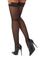 KOTEK Halterlose Strümpfe H001 schwarz