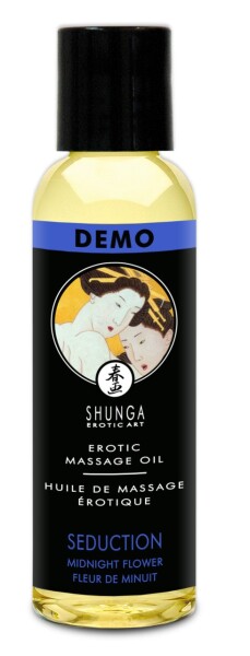 SHUNGA Erotisches Massage Öl Mitternachtsblume 60ml TESTER