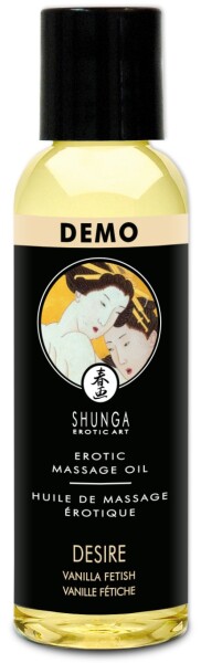 SHUNGA Erotisches Massage Öl Vanille 60ml TESTER