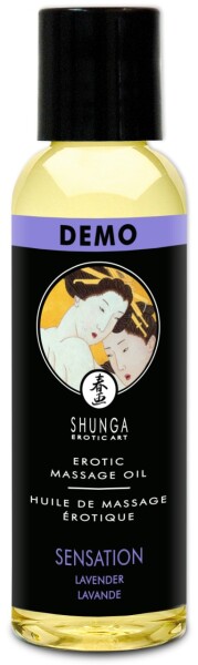 SHUNGA Erotisches Massage Öl Lavendel 60ml TESTER