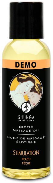 SHUNGA Erotisches Massage Öl Pfirsich 60ml TESTER
