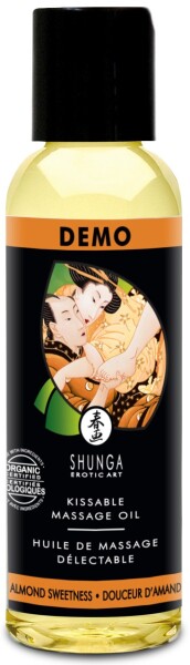 SHUNGA Organica Massage Öl Mandelsüße 60ml TESTER