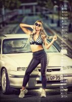 Jens Brüggemann Oldtimer & Girls Kalender DIN A3 2027