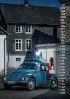 Oldtimer & Girls Kalender DIN A3 2026 Jens Brüggemann