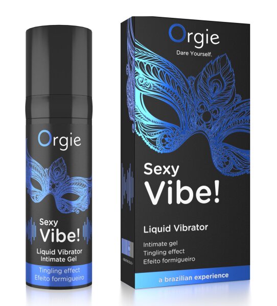 ORGIE Sexy Vibe! Liquid Vibration 15ml