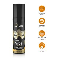 ORGIE Dual Vibe! Pina Colada Kissable Liquid Vibration