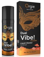 ORGIE Dual Vibe! Sex on the beach Kissable Liquid Vibration