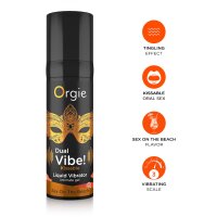 ORGIE Dual Vibe! Sex on the beach Kissable Liquid Vibration