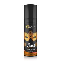 ORGIE Dual Vibe! Sex on the beach Kissable Liquid Vibration