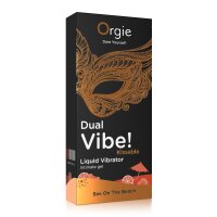 ORGIE Dual Vibe! Sex on the beach Kissable Liquid Vibration