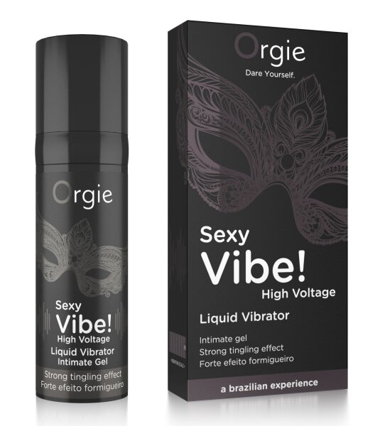 ORGIE Sexy Vibe! High Voltage - Liquid Vibration 15ml