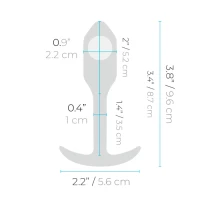 b-Vibe Snug Plug 1 Black