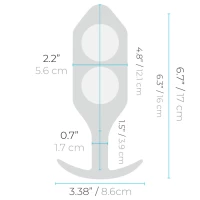 b-Vibe Snug Plug 6 Black