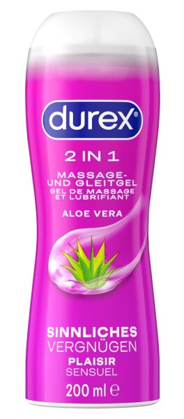 DUREX play 2 in1 Massage-Gel Aloe Vera 200ml