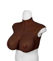 XX-DREAMSTOYS Ultra Realistic Breast Form black Size XL...