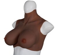 XX-DREAMSTOYS Ultra Realistic Breast Form black Size L...