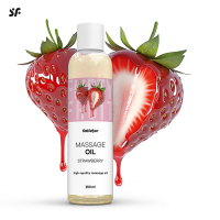 SATISFYER Massageöl Strawberry 250 ml