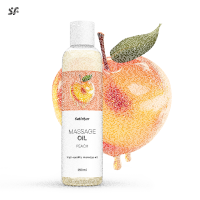 SATISFYER Massageöl Peach 250 ml