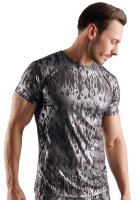 Svenjoyment Shirt mit Stylisches Mystic-Metallic-Design