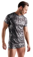 Svenjoyment Shirt mit Stylisches Mystic-Metallic-Design