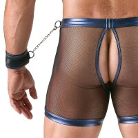 Svenjoyment Set mit Klettverschluss-Fesseln und Karabinerketten