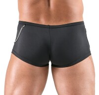 Svenjoyment Pants mit Schwarz-weiß und Zierknöpfen